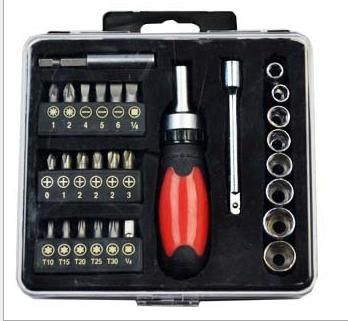 30PCS Precision and Smart Tool Set in Plastic Case (FY1430C)