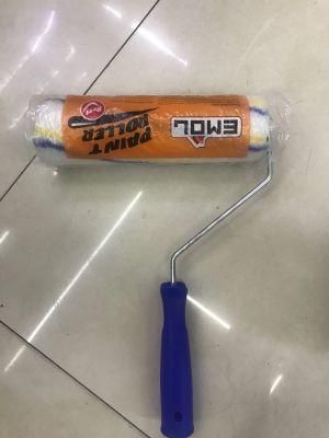Standard 9&quot; Paint Roller Frame and 1 Microfiber Roller