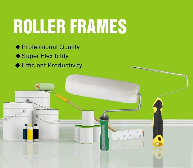 Non-Slip Cage Frame Heavy Duty Design Paint Roller Frame