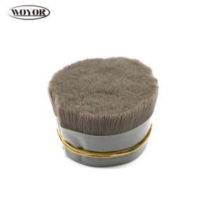 Synthetic Paint Brush Filament with Brown PBT Grinding Tip