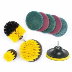 Auto Care Set Includes Three Different Size Car Care Washing Drill Brush