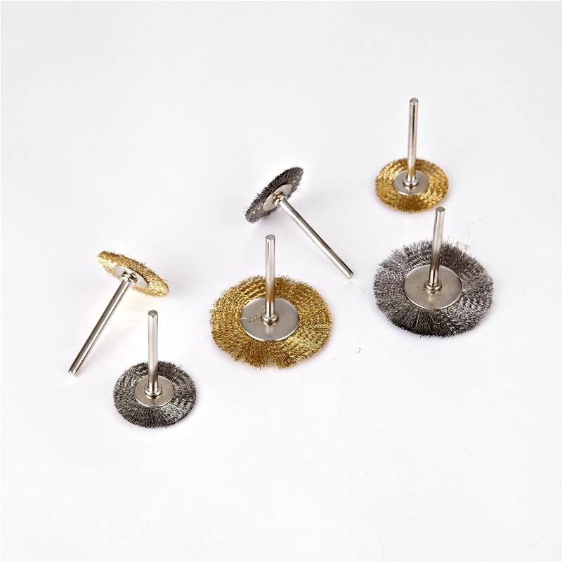 Small Flower Head Polishing Brush for Wood Floating Root Carving