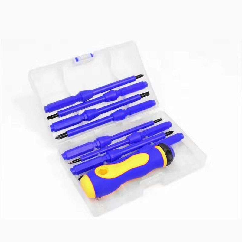 7 in 1/9PCS Multi-Function Electrical Screwdriver Set 1000V