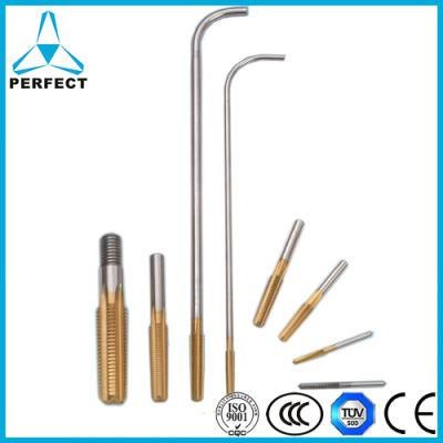 DIN357 Straight Flute Nut Tap with Bent Shank for Stainless Steel Nut Thread Tapping