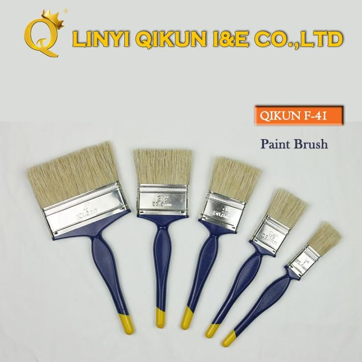 F-40 Hardware Decorate Paint Hand Tools Double Color Wooden Handle Bristle Paint Brush