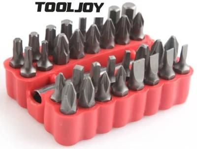 High Quality 33PCS in 1 Philips Torx Slotted Screwdriver Bits with Bit Holder