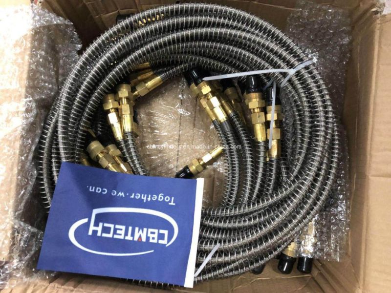 Oxygen Nitrogen Soft Filling Hose with High Pressure Material