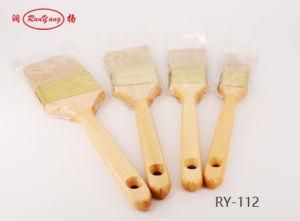 Paint Brush with Long Wooden Handle