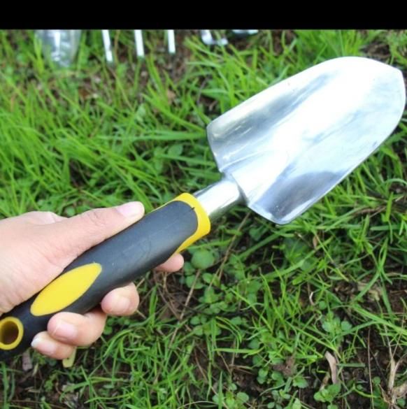 Carbon Steel Garden Tools with Rubber Coated Handle