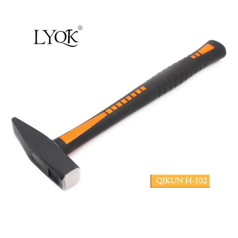 H-101 Construction Hardware Hand Tools Plastic Coated Hardwood Handle German Type Machinist Hammer