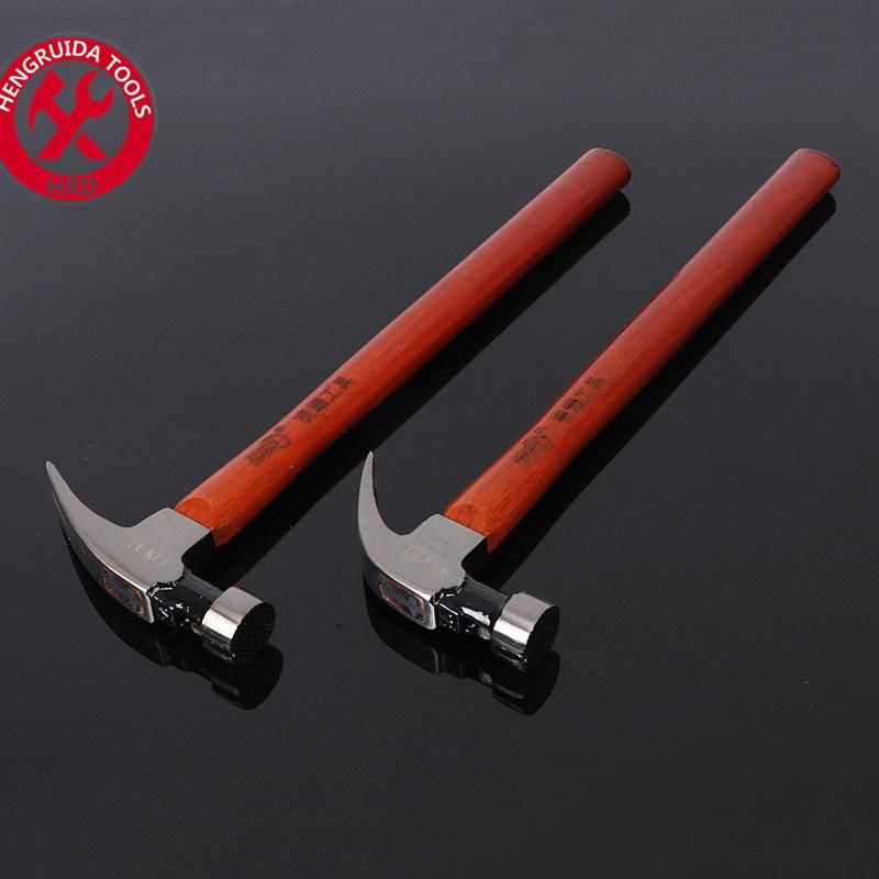 Claw Hammer with Wooden Handle Anti Slide Face
