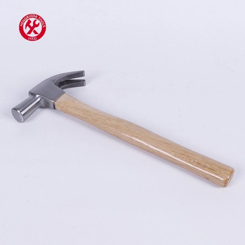 British Type Claw Hammer with Wooden Handle
