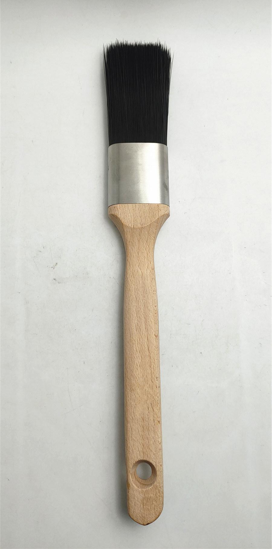 Wholesale Various Models Wooden Handle Stainless Steel Ferrule Paint Brush for Wall