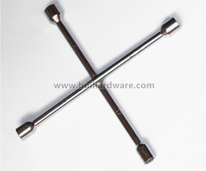 High Quality Fully Polished Cross Rim Wrench