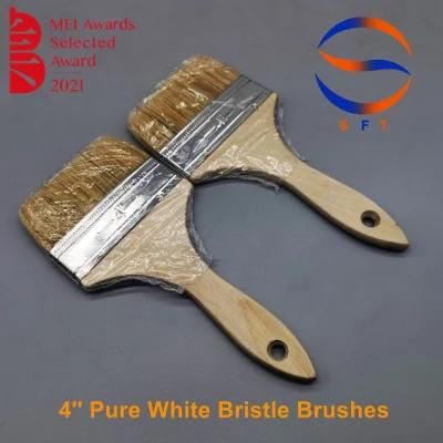 100mm Width Pure Bristle Brush Paint Brush for FRP