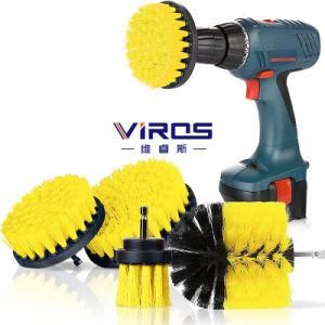 4 Pieces Drill Cleaning Brush Power Scrubber Cleaning Brush for Drill