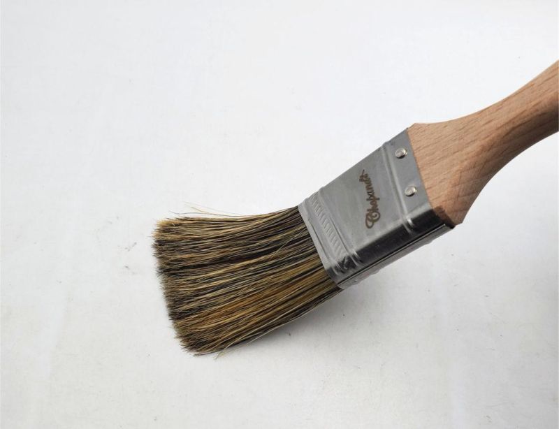 Acrylic Technic Painting Steel Stainless Iron Plastic Brush Handle