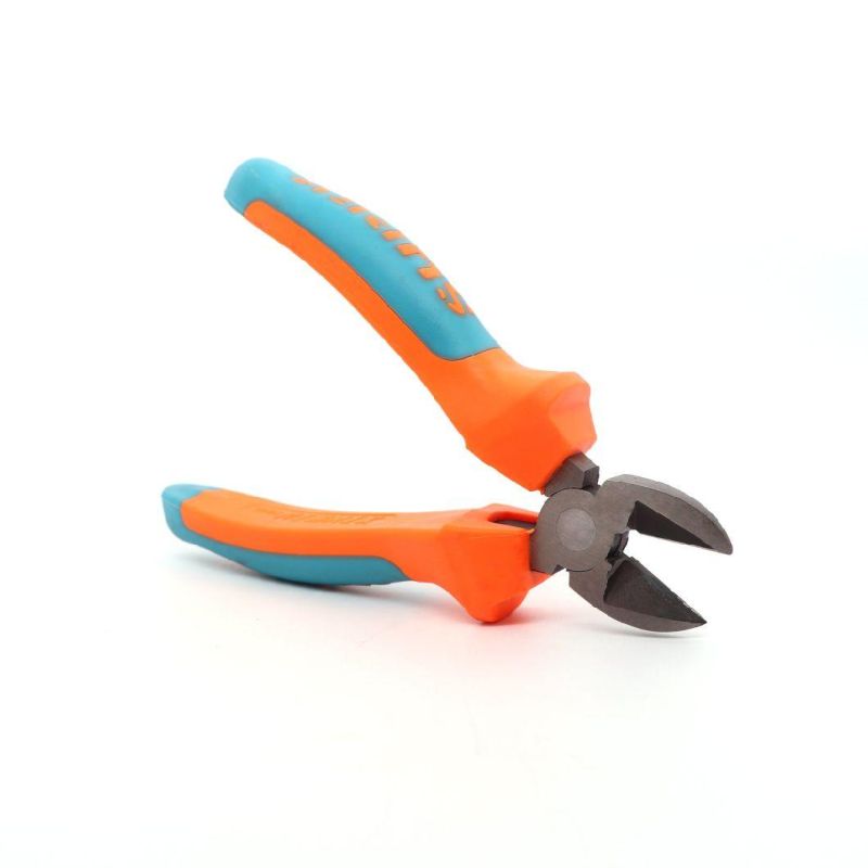 PVC Handle Black Oxide Finished Carbon Steel 8 Inch Pliers