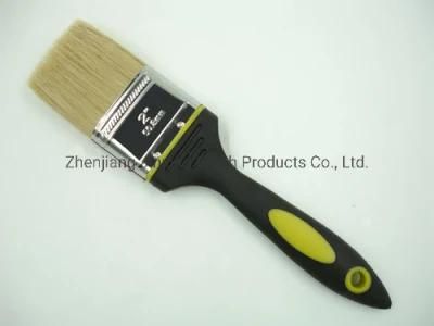 Pig Bristle, White Bristle Brush with Special Plastic Handle
