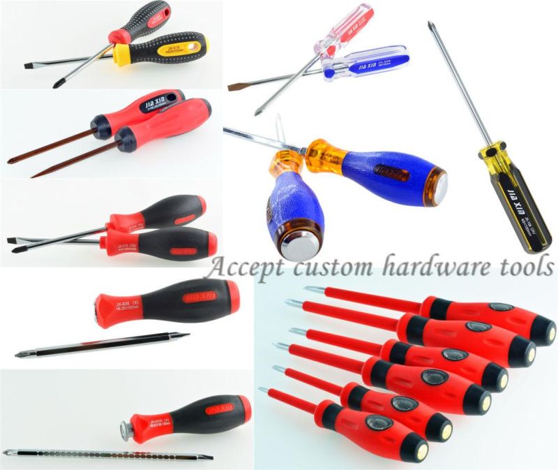 Red Soft TPR Handle S2 Magnetic Screwdriver Hand Tool