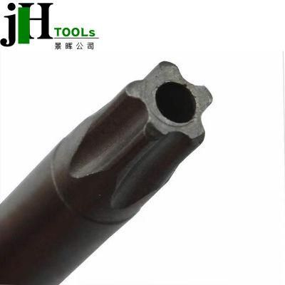 2021 S2 or Cr-V 75mm Sandblast Material Single Torx Plus 25mm -150mm Bits Screwdriver Torx Bits