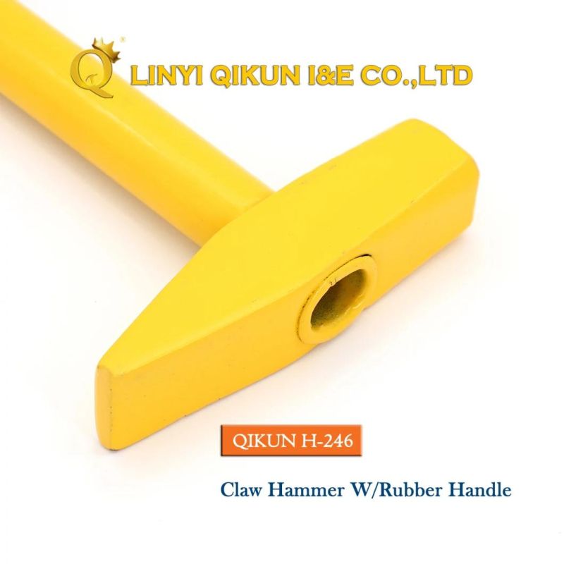 H-243 Construction Hardware Hand Tools Fiberglass Handle German Type Machinist′s Hammer