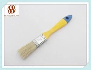 White Boiled Bristle, White Tin Ferrule and Wooden Handle Paint Brush