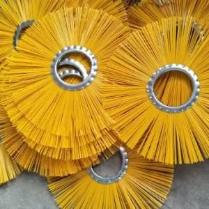 High Wear-Resistant Bearing Snow Cleaning Wafer Round Brush Kit