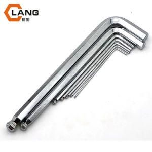 Exquisite 1.5-10mm Ball End Chrome Surface Hex Key Mirror Finish