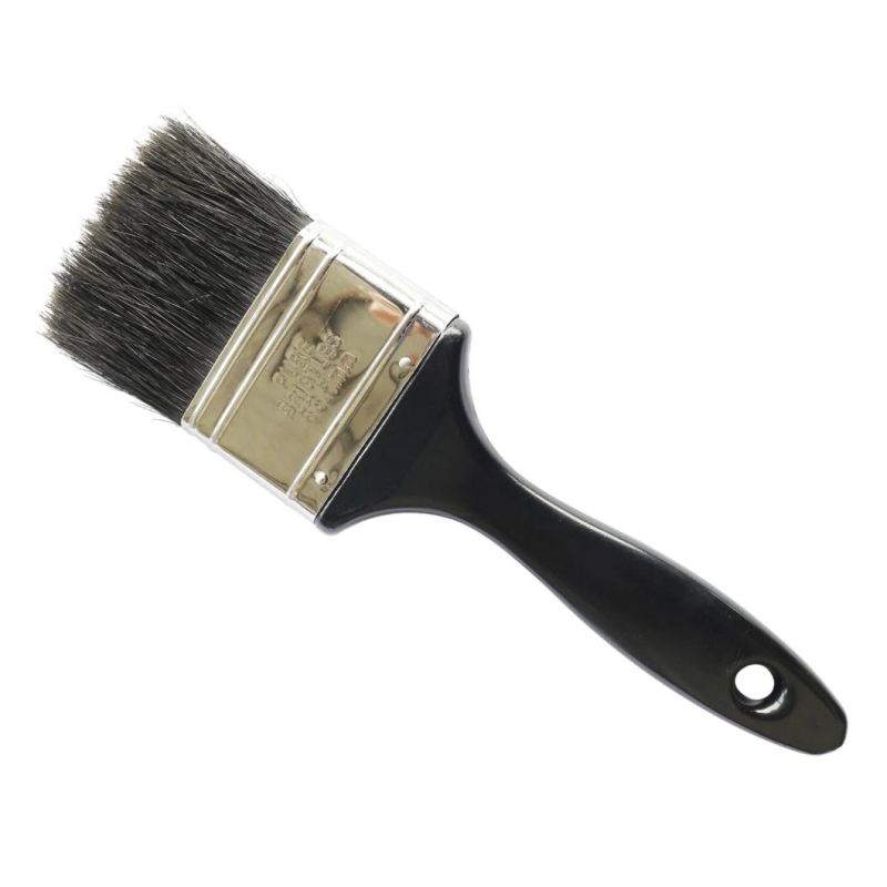 Painting Tools 63mm Paint Brush with Natural Pure Bristle and Plastic Handle