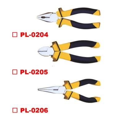 Germany Type Combination/Diagonal Cutting/Long Nose Pliers Two Color Handle