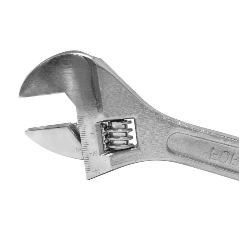 Superior Spanners 8" Drop Forged Steel Chrome Plated Adjustable Wrench