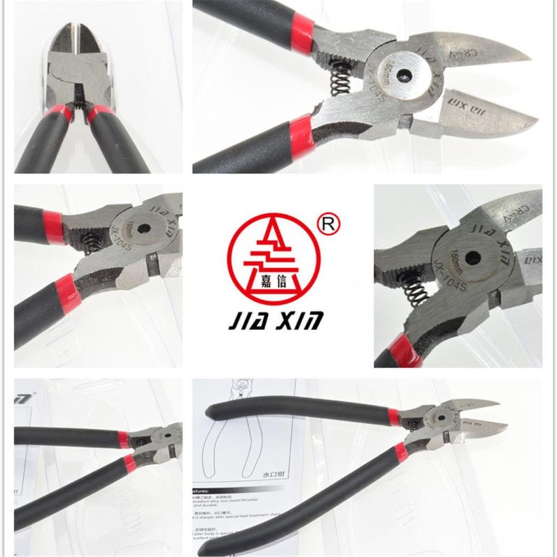 Professional Industrial Cr-V Hand Tool 6" Combination Diagonal Cutting Plier