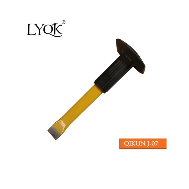 J-04 Plastic Grip Flat Cold Chisel