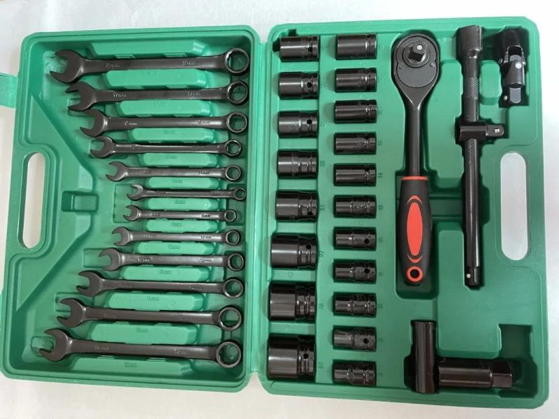 37PCS Socket Set Ratchet Wrench Set Socket Tools Set