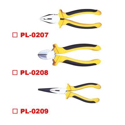 Germany Type Combination/Diagonal Cutting/Long Nose Pliers Two Color Handle