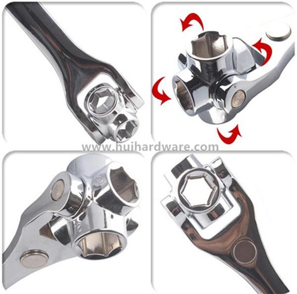 8 in 1 Dog Bone Combination Socket Wrench