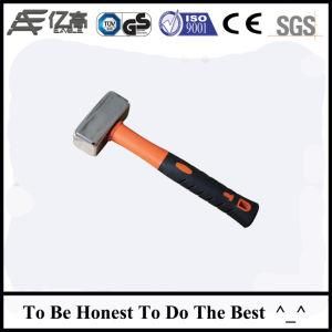 Drop Forged Stoning Hammer with Plastic Coated Handle