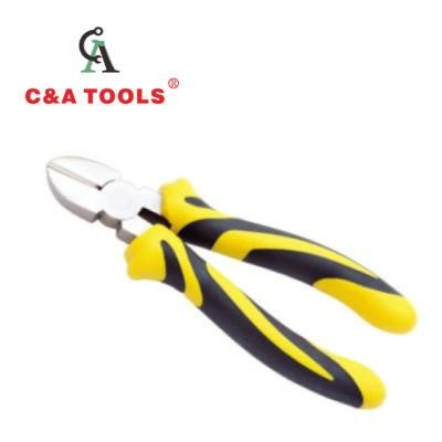German Type Diagonal Cutting Pliers with PVC Handle