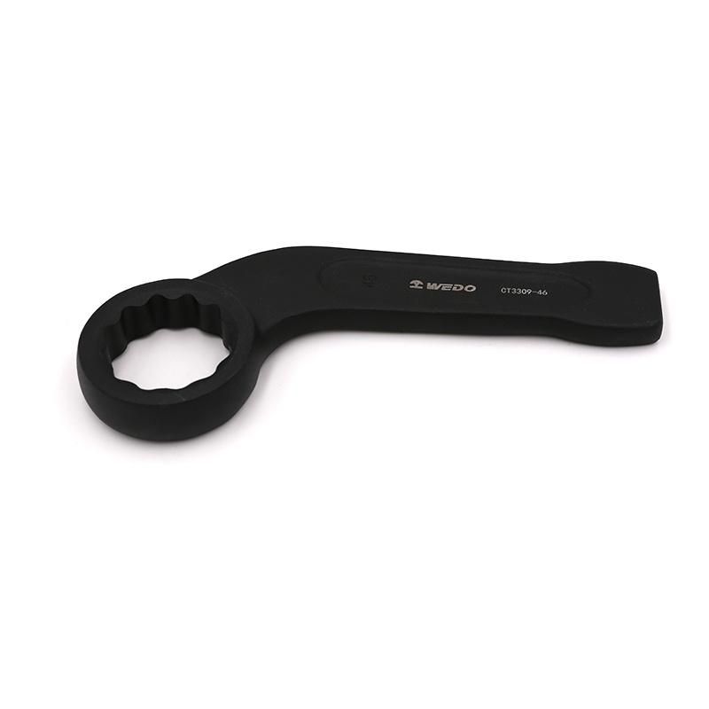 Wedo Jumbo Striking Box Bent Spanner Strong Torque High Strength Slogging Ring Bent Wrench 40cr