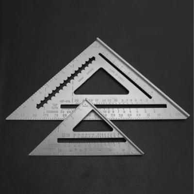Woodworking Measuring Triangle Ruler High-Precision Triangle Ruler