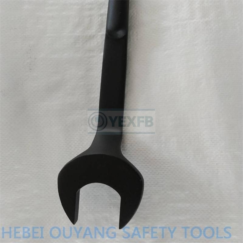 40 Cr-V Steel Tools Open Spud/Construction Wrench/Spanner, 1-5/8", Punch Forged