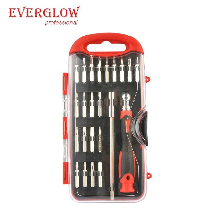 30PC Ratchet Screwdriver Set with Sockets
