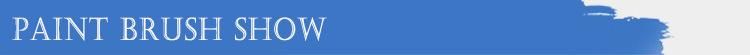 3" 76.2mm Mulit Purpose Bristle Painting Brush for Wall Decoration Paint
