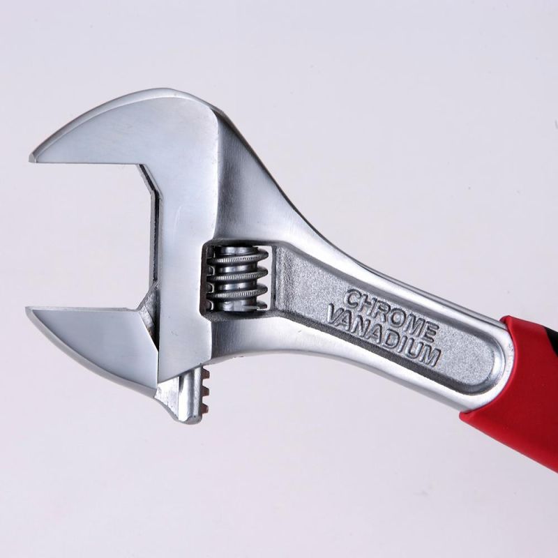 Best Selling Bigger Jaw Opening Drop Forged Steel Adjustable Wrench