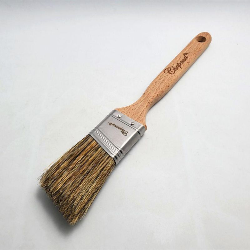 High Quality Factory Production Supports Custom Wooden Handle Paint Brushes