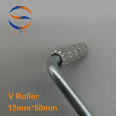 Customized 12mm Diameter Aluminium V Rollers GRP Tools for Laminating