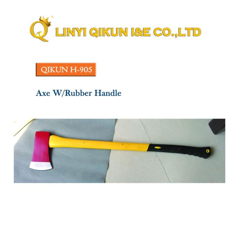 H-763 Construction Hardware Hand Tools Rubber Plastic Hammer with Rubber Coated Handle