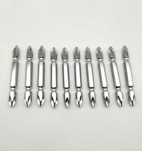 S2 pH2 Chrome Finish Power Bits Double End Screwdriver Bits