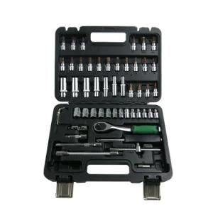 Chinese Supply 53PCS Combination 1/4&quot; Hand Tools Socket Ratchet Wrench Set